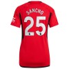 Officiële Voetbalshirt Manchester United Sancho 25 Thuis 2023-24 - Dames